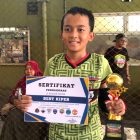 Asteria Futsal Academy Raih Runner Up dan Best Kiper Diajang Turnamen Cup U-12, 2024.