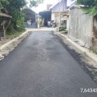 Pemerintah desa Sambirejo pembenahan pengaspalan jalan di dusun 4 remulyo.